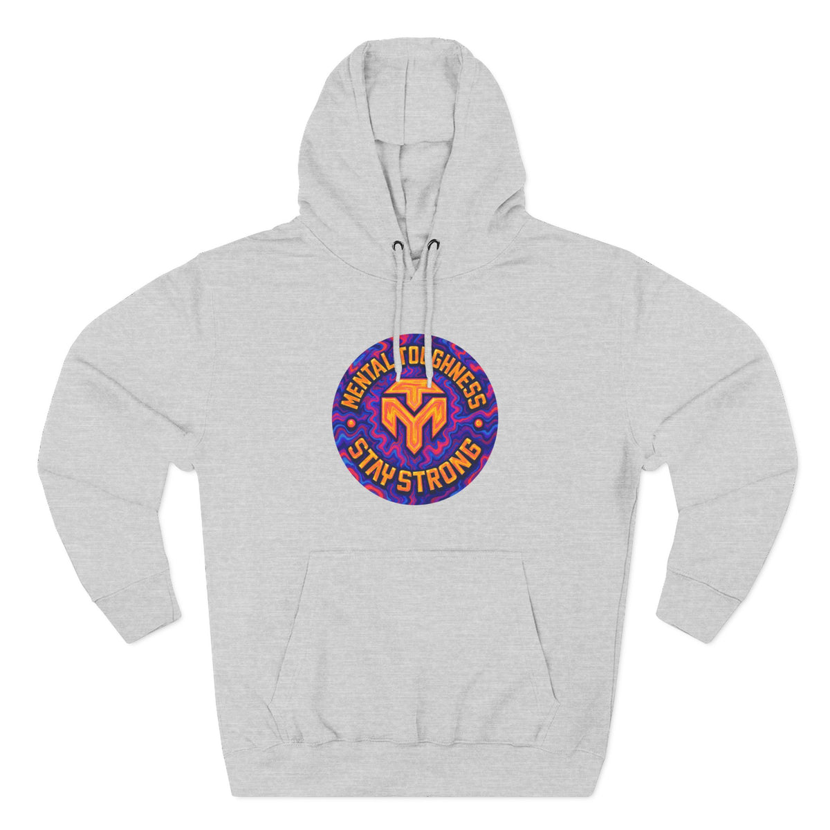 Three-Panel Fleece Hoodie