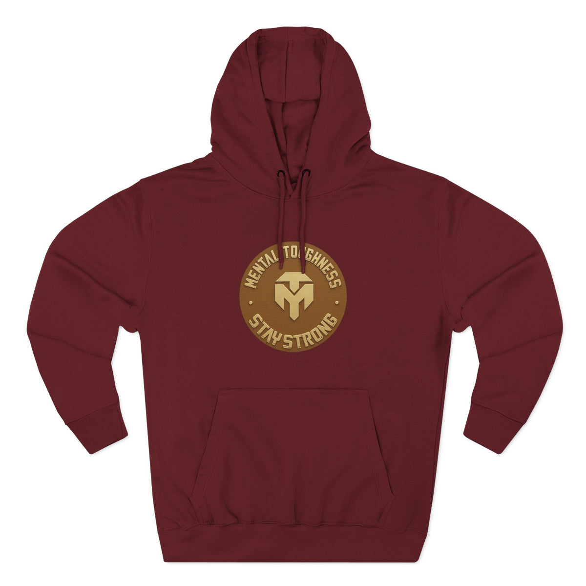 Three-Panel Fleece Hoodie