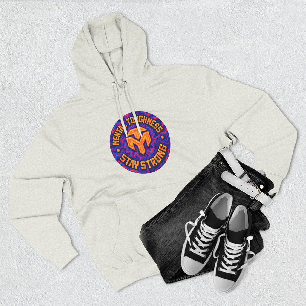 Three-Panel Fleece Hoodie