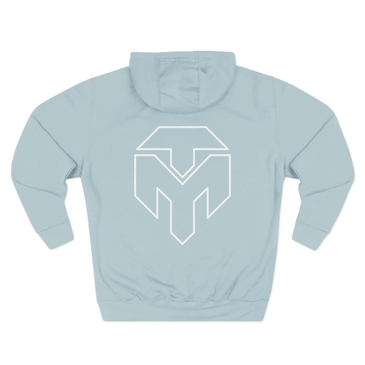 Three-Panel Fleece Hoodie