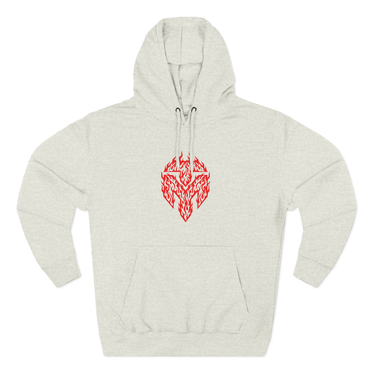Three-Panel Fleece Hoodie
