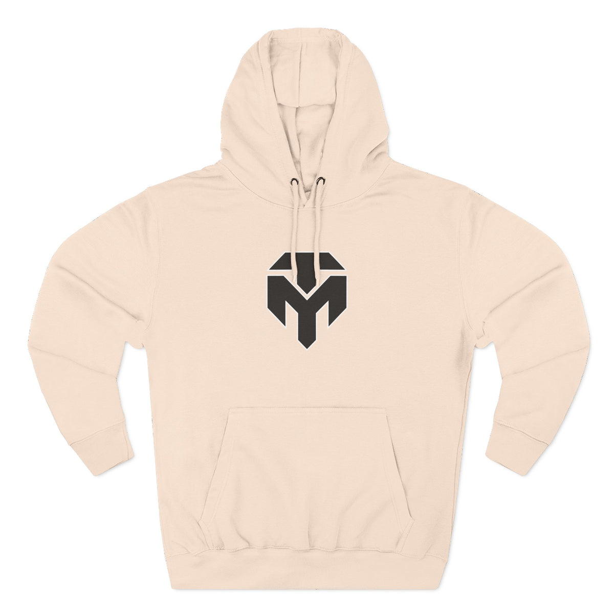 Three-Panel Fleece Hoodie