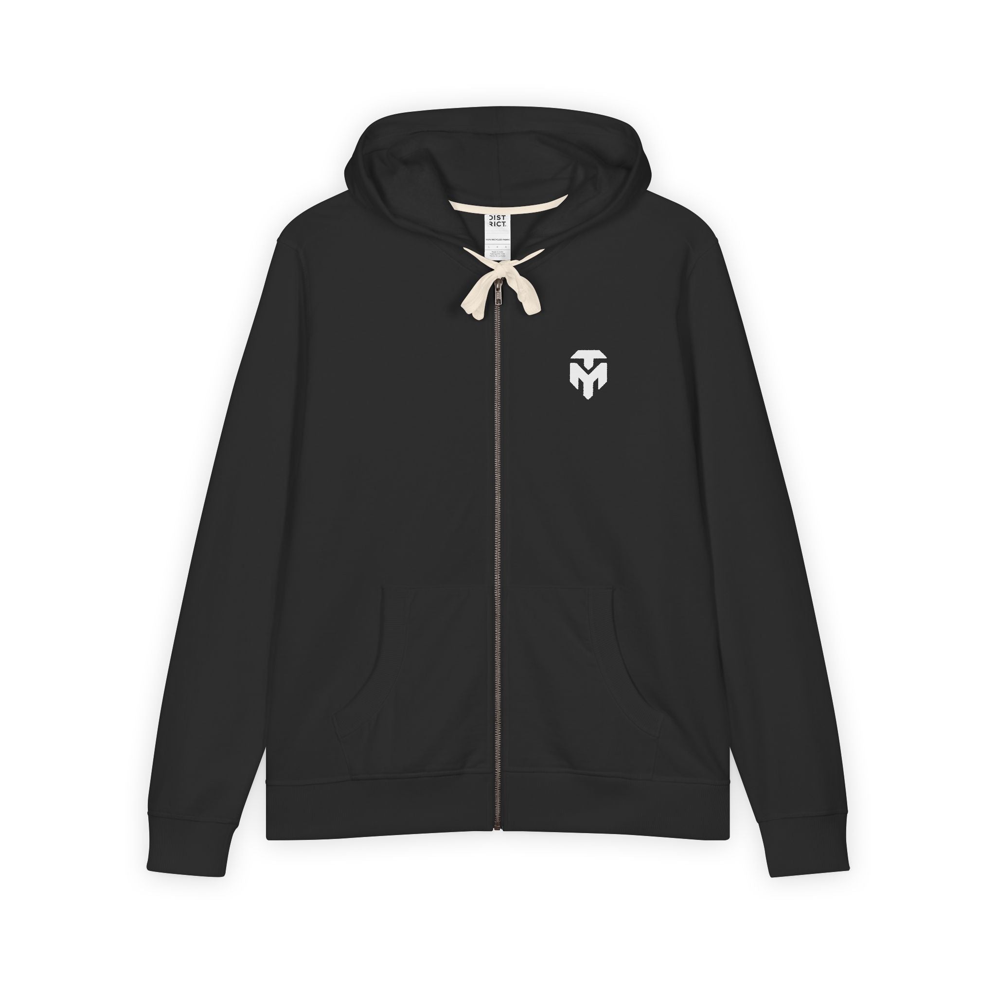 Black Full-Zip Hoodie OG Logo