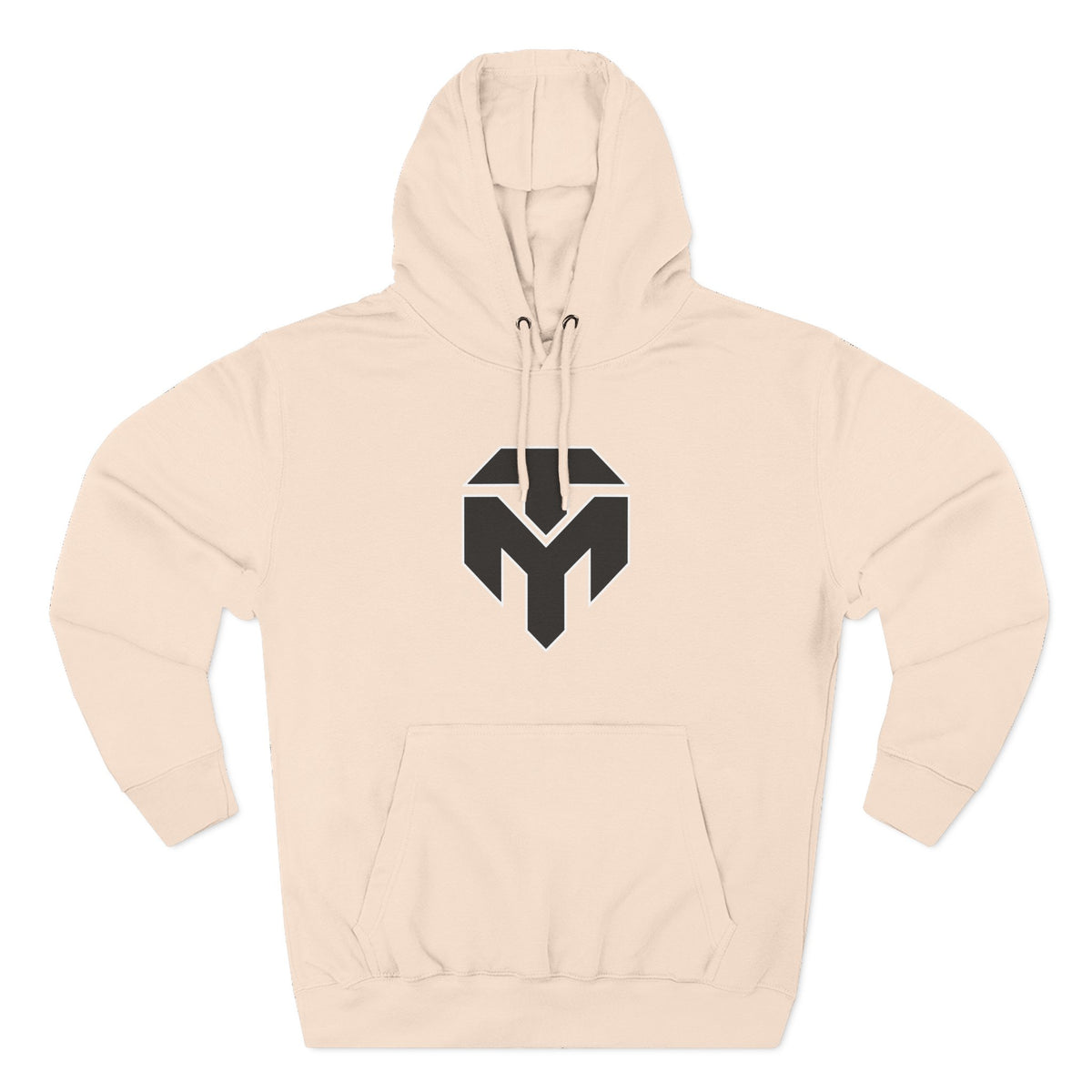 Three-Panel Fleece Hoodie