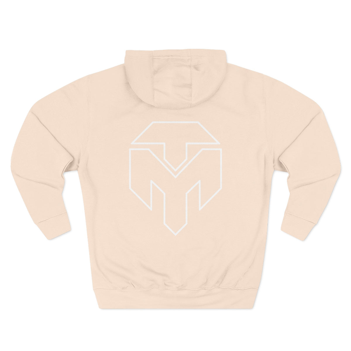 Three-Panel Fleece Hoodie