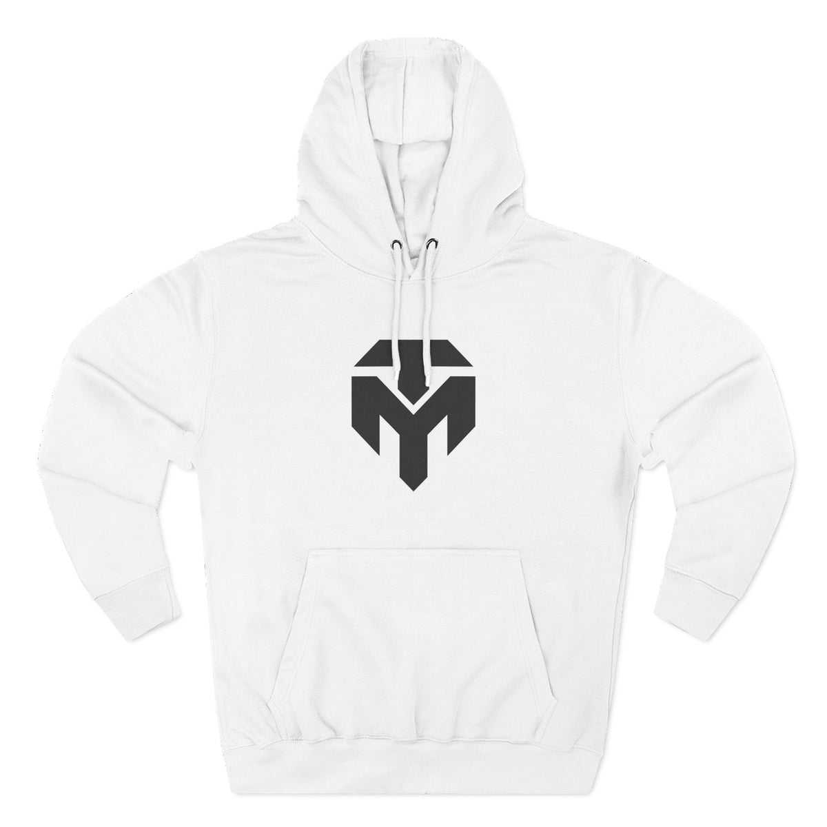 Three-Panel Fleece Hoodie
