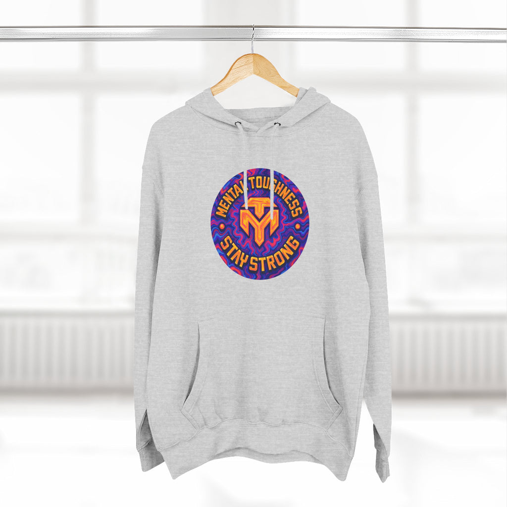 Three-Panel Fleece Hoodie