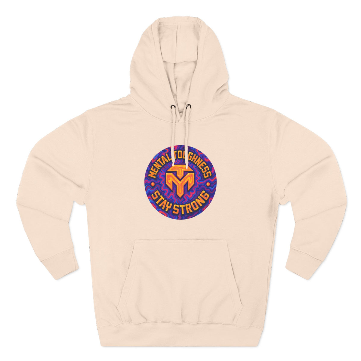 Three-Panel Fleece Hoodie