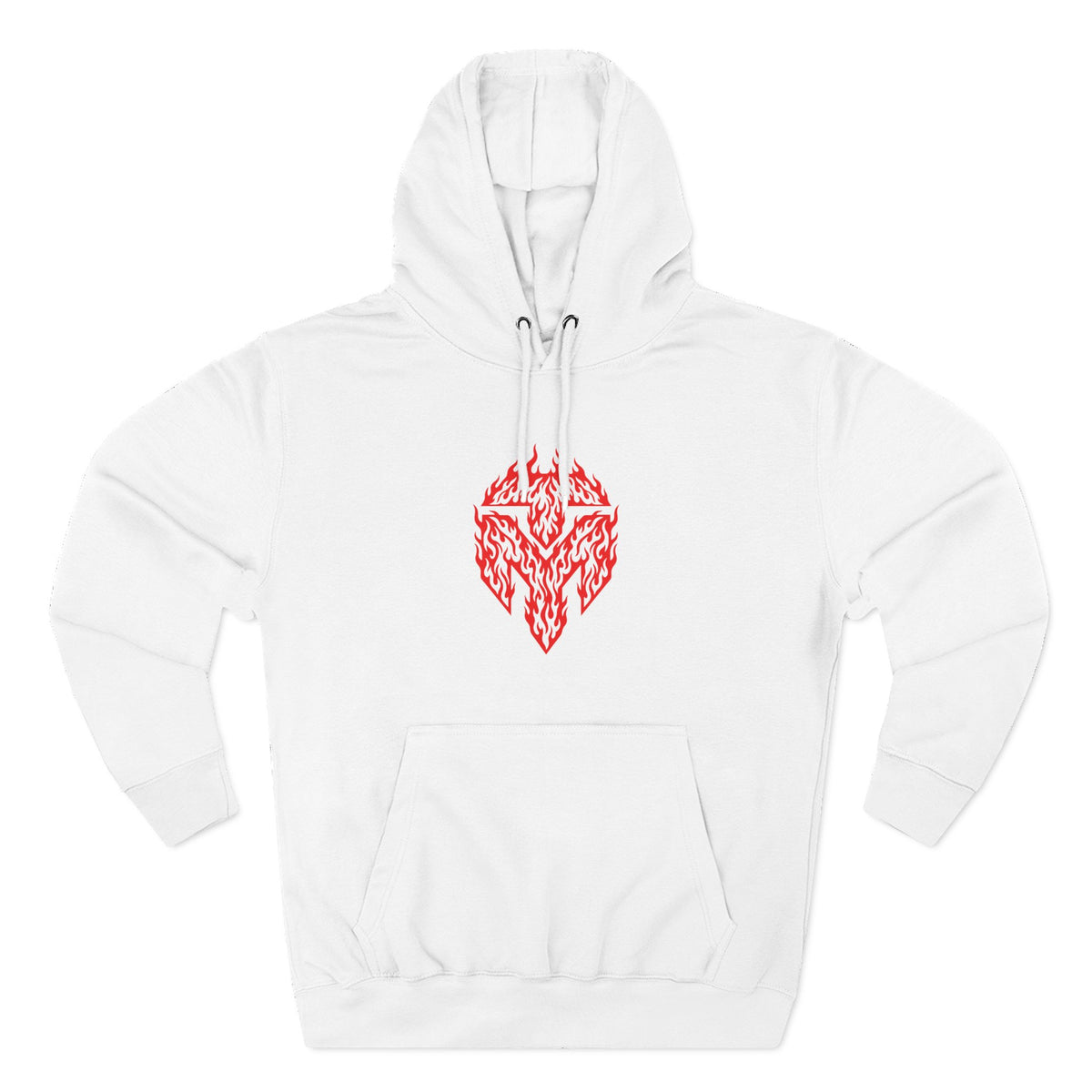 Three-Panel Fleece Hoodie
