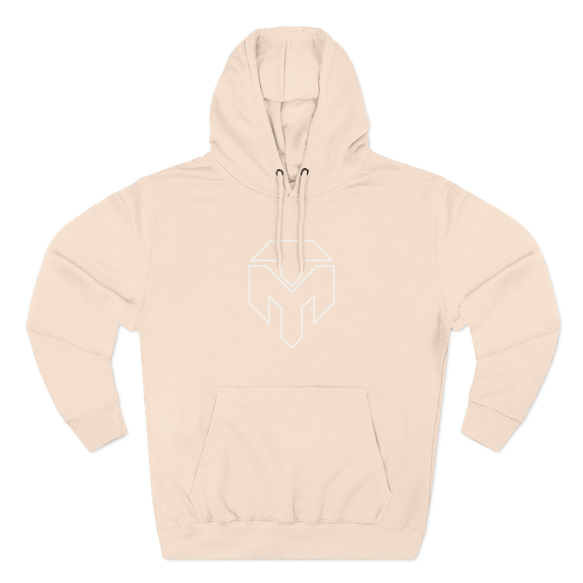 Three-Panel Fleece Hoodie