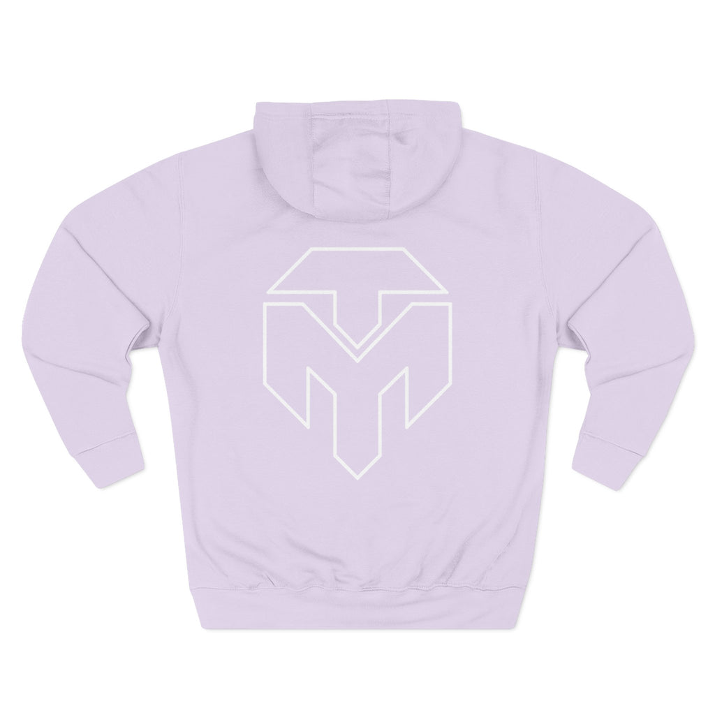 Three-Panel Fleece Hoodie
