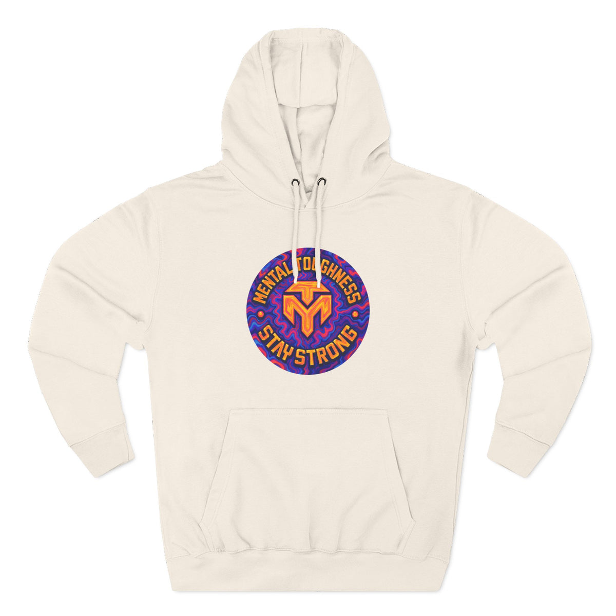 Three-Panel Fleece Hoodie