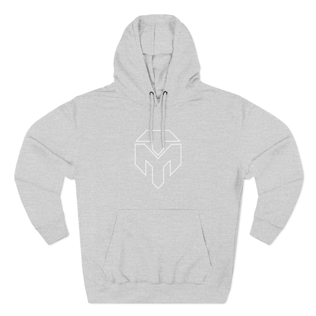 Three-Panel Fleece Hoodie