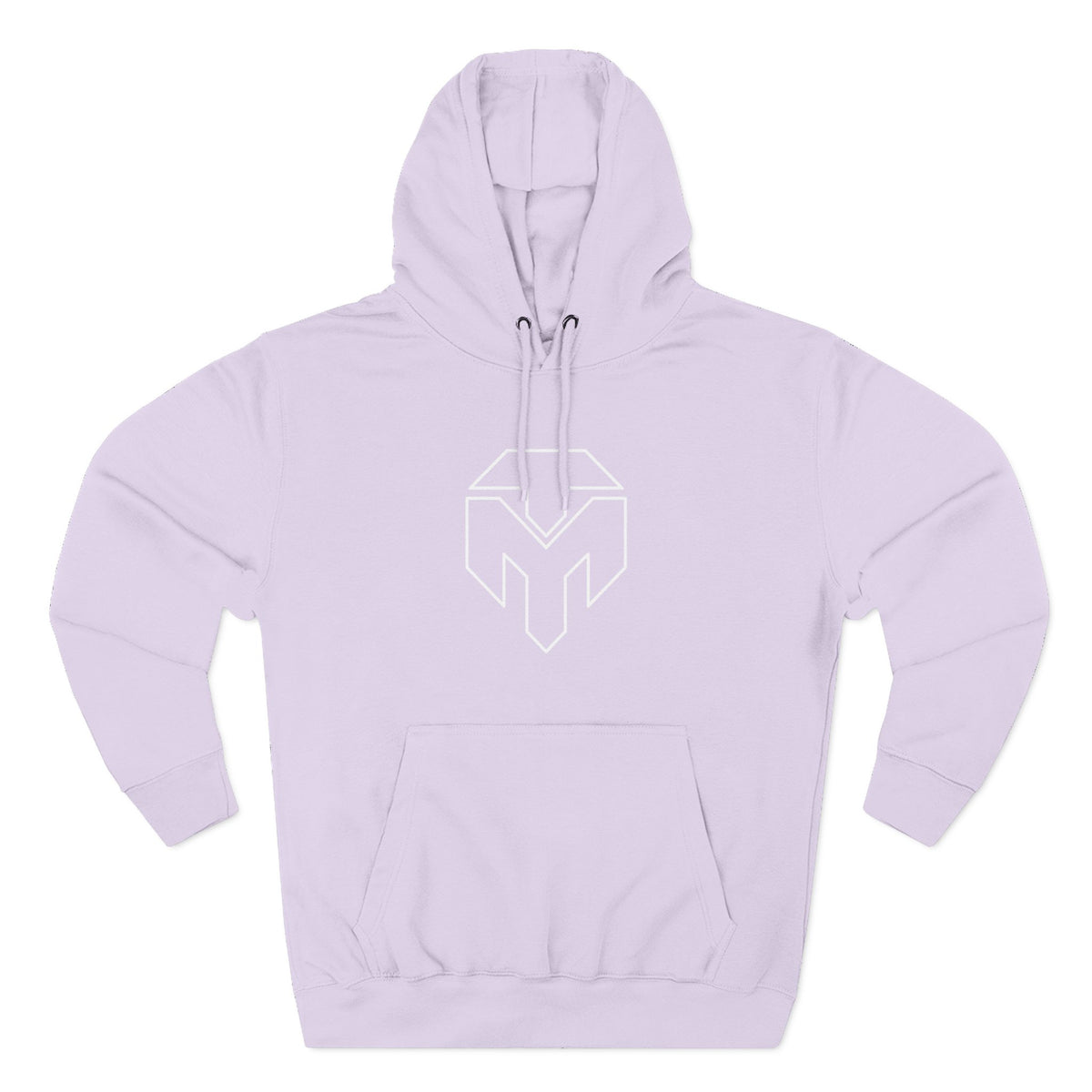 Three-Panel Fleece Hoodie
