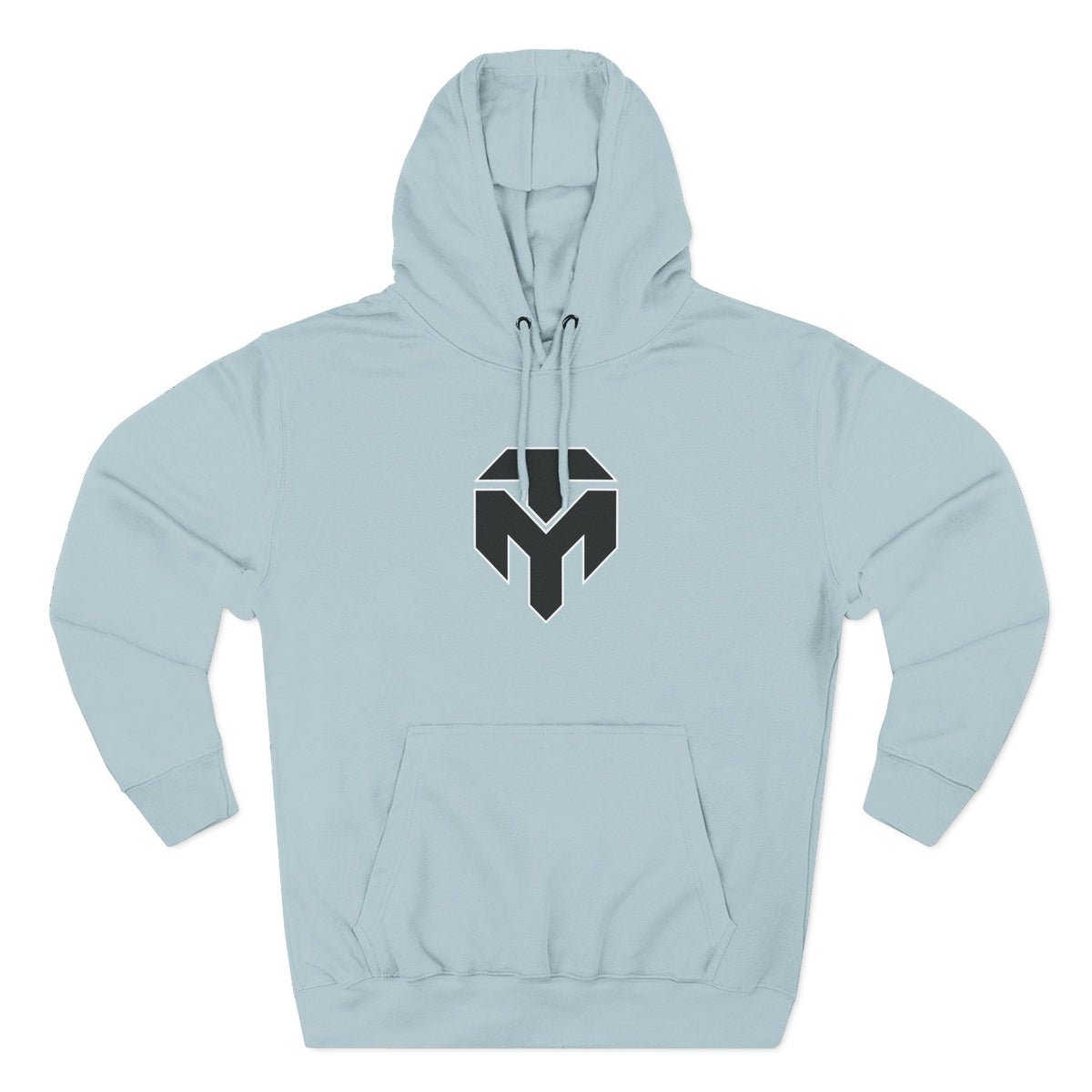 Three-Panel Fleece Hoodie