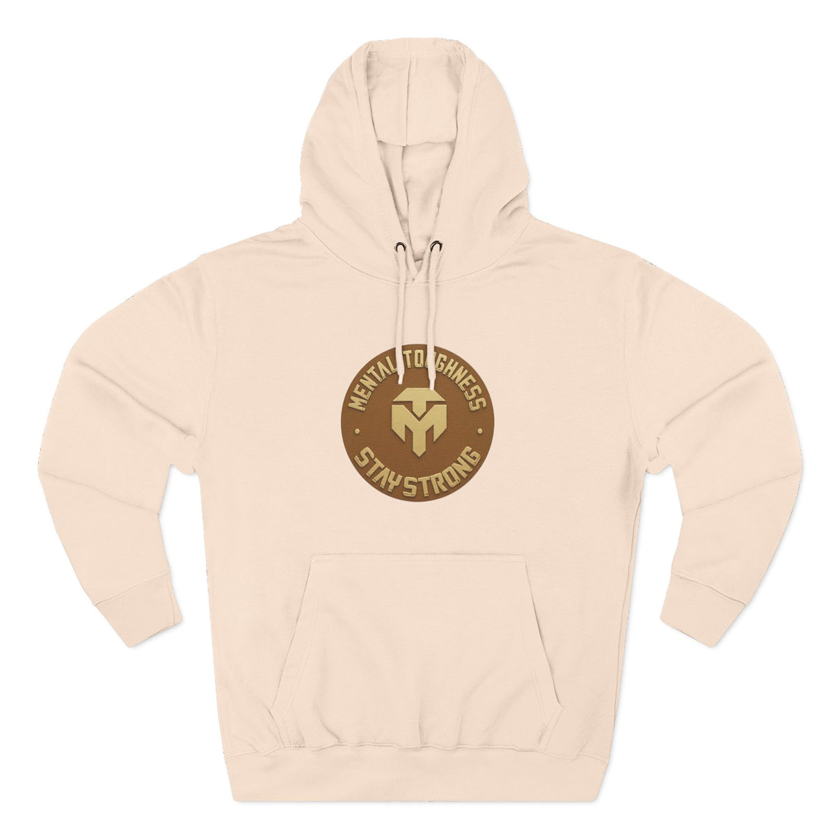 Three-Panel Fleece Hoodie