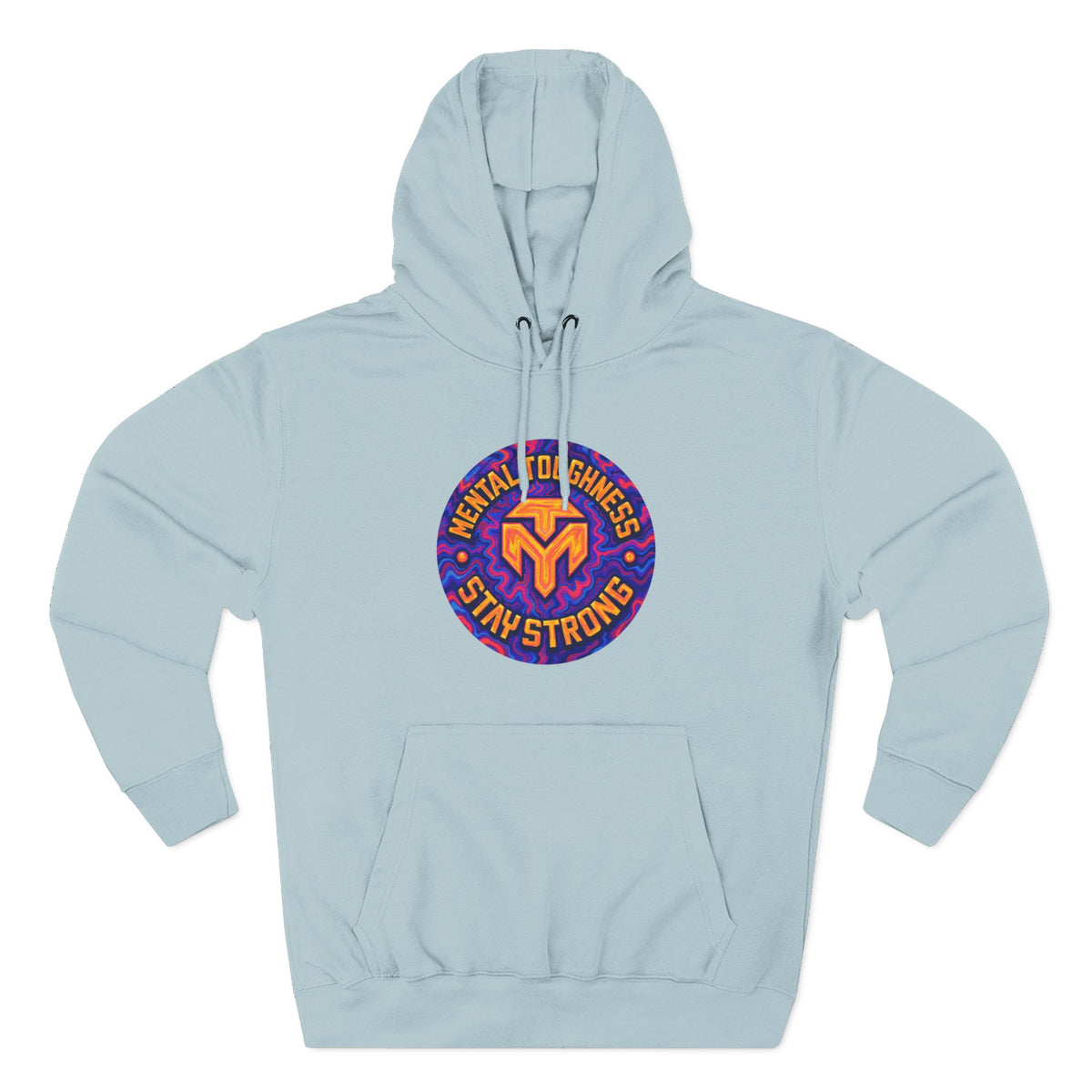 Three-Panel Fleece Hoodie