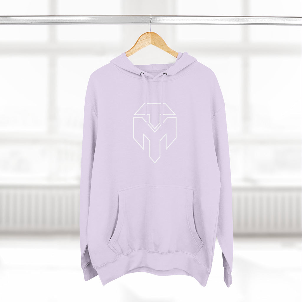 Three-Panel Fleece Hoodie