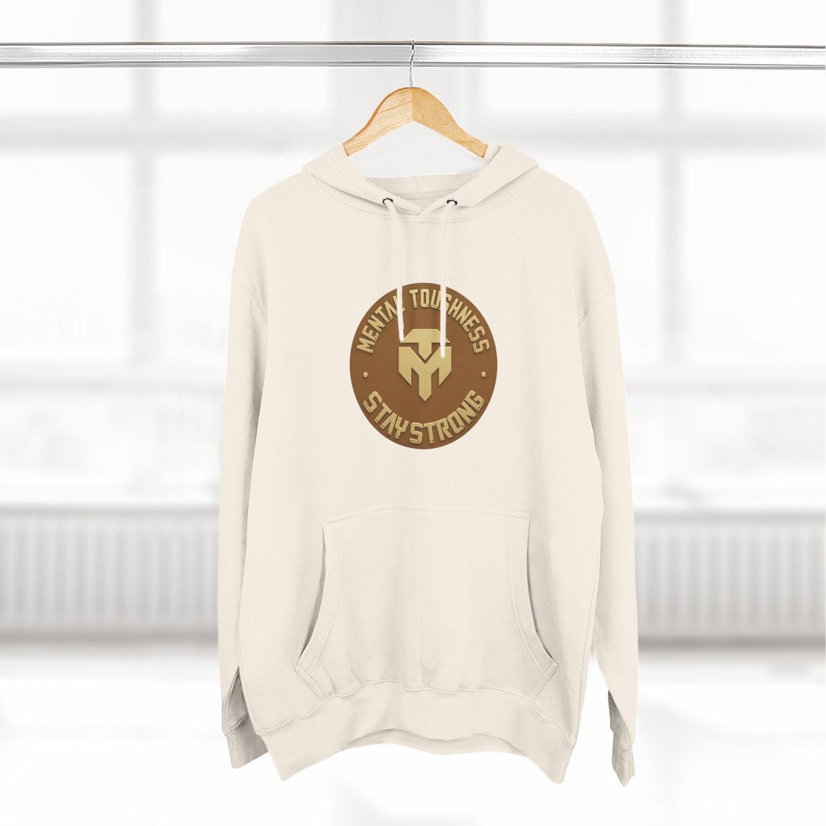 Three-Panel Fleece Hoodie