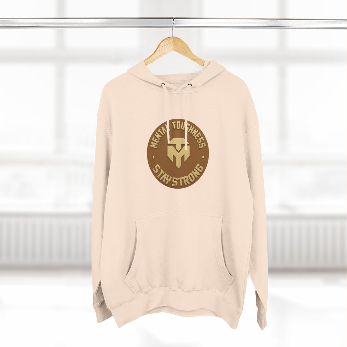 Three-Panel Fleece Hoodie